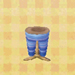 blue-stripe pants