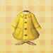 yellow raincoat