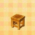 box-shaped seat