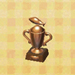 bronze fish trophy