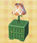 green lamp
