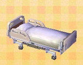 modern hospital bed