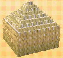 mountain of money
